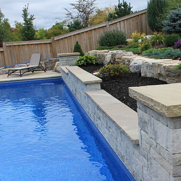 Banas Lavender Natural Stone Coping Van Beek's